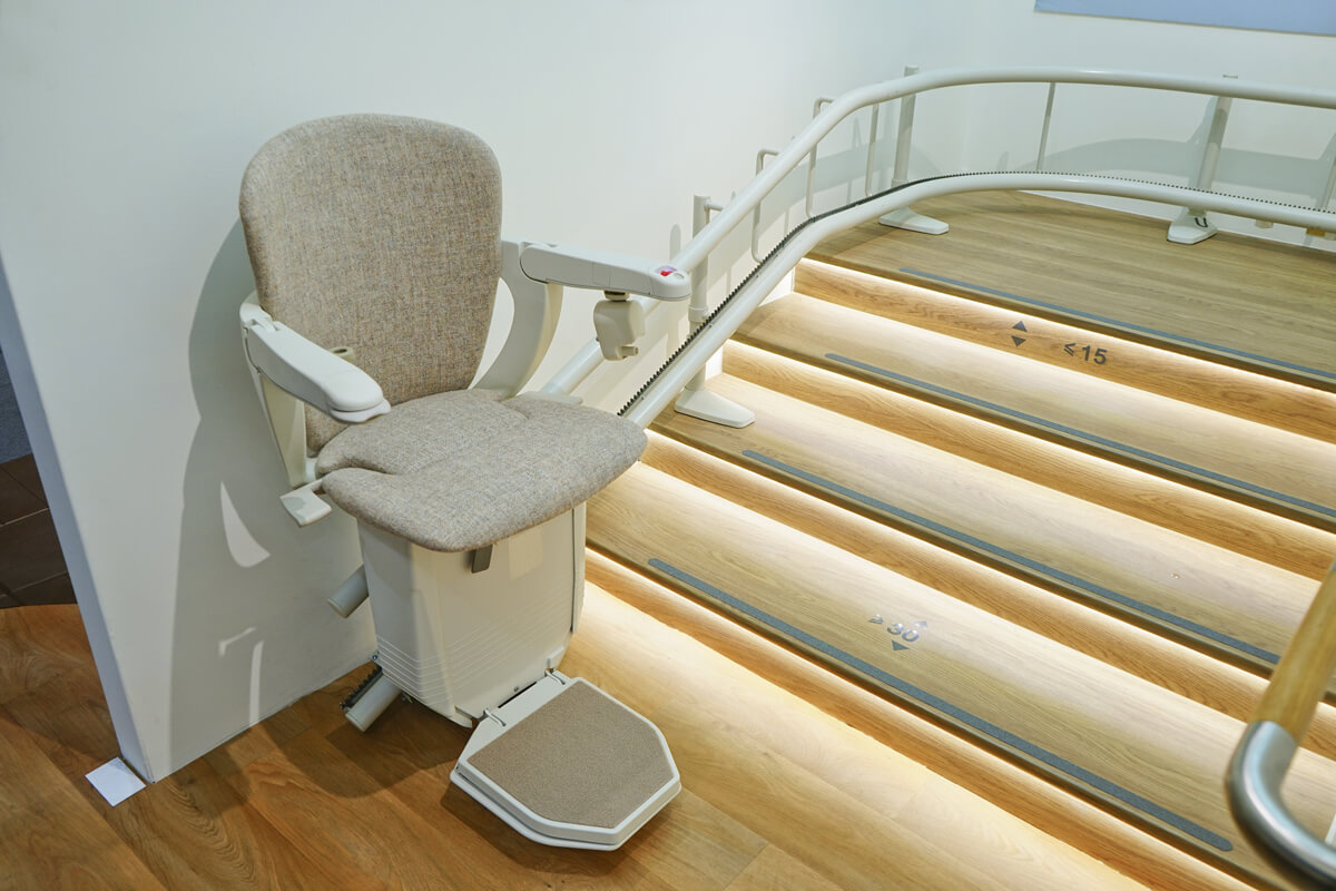 A Glimpse At Curved Stairlifts