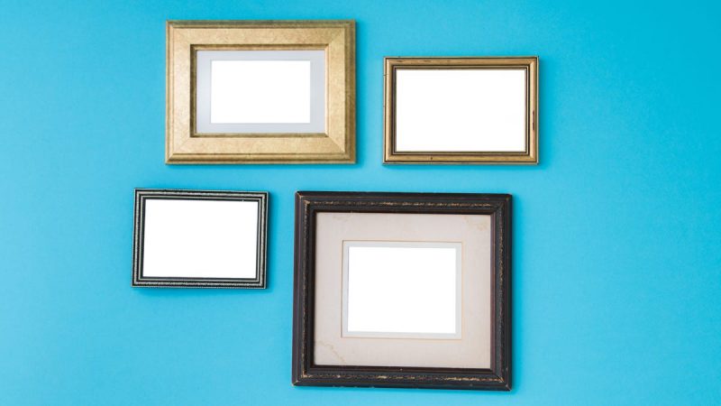 A Glance At Wooden Multi Photo Frame